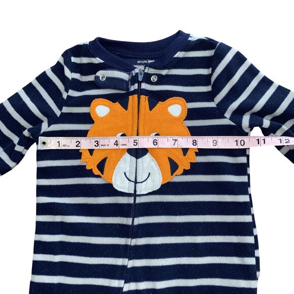 Toddlers and Baby Boys' Flame Resistant Fleece Footed Pajamas, Pack of 6 - Picture 13 of 16